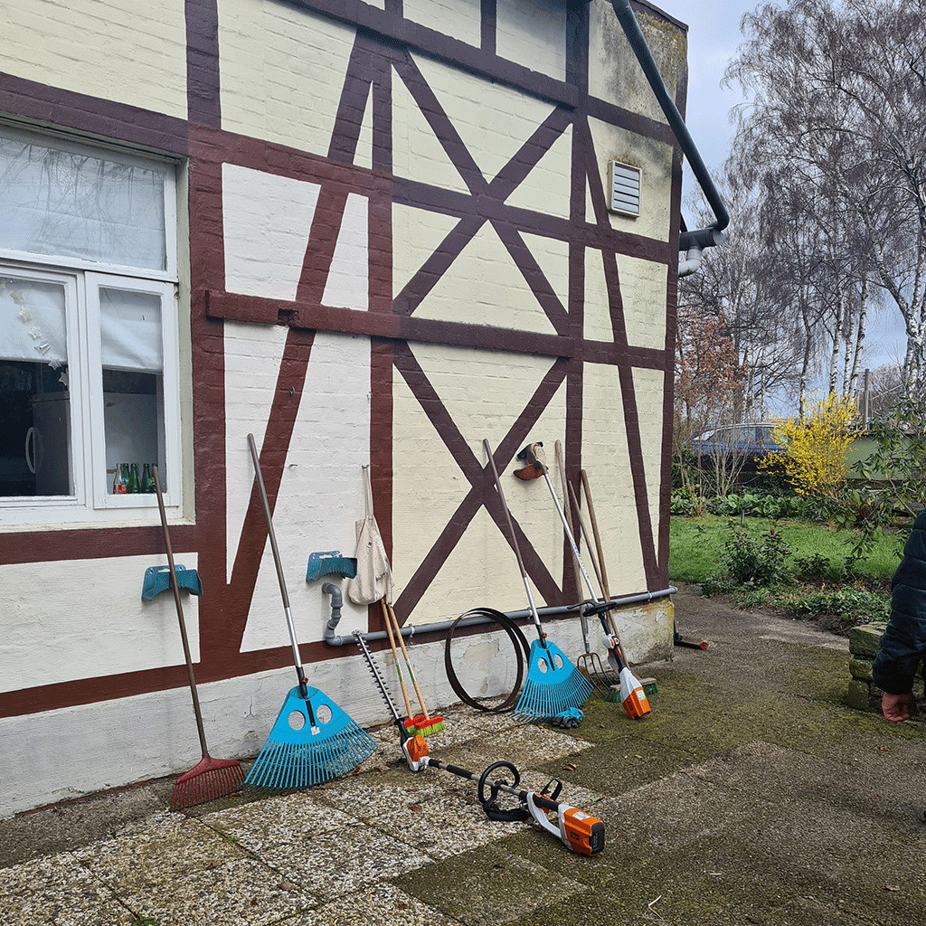 03.2024 - Gartenarbeit mit der Zukunftswerkstatt