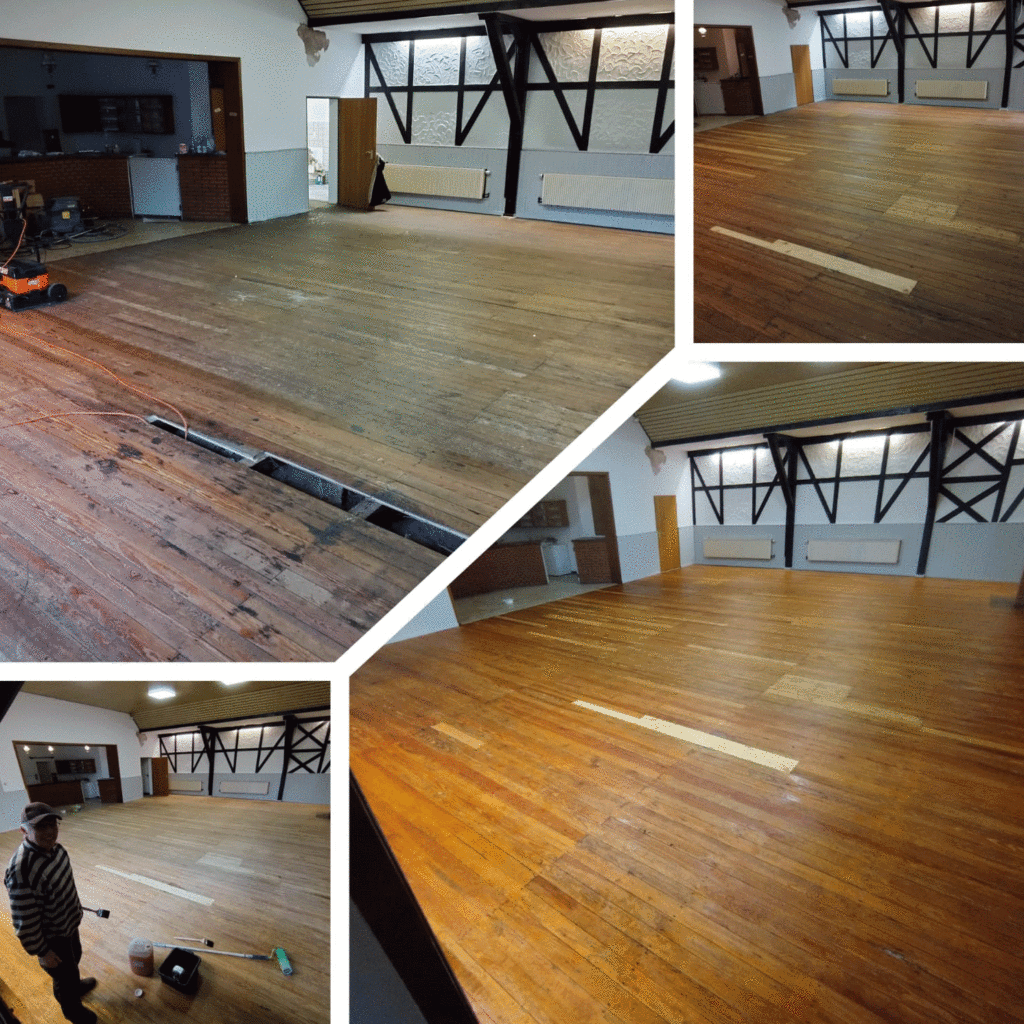 17.11.2023 - Renovierung des Saals